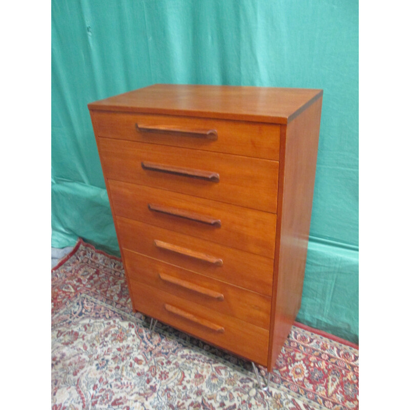 Vintage teak chest of drawers by G Plan, 1960s