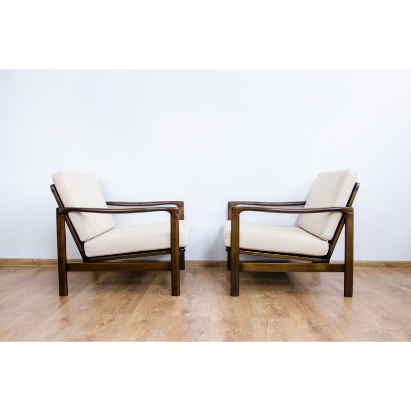 Paire de fauteuils vintage B-7752 par Zenon Bôczyk, 1960