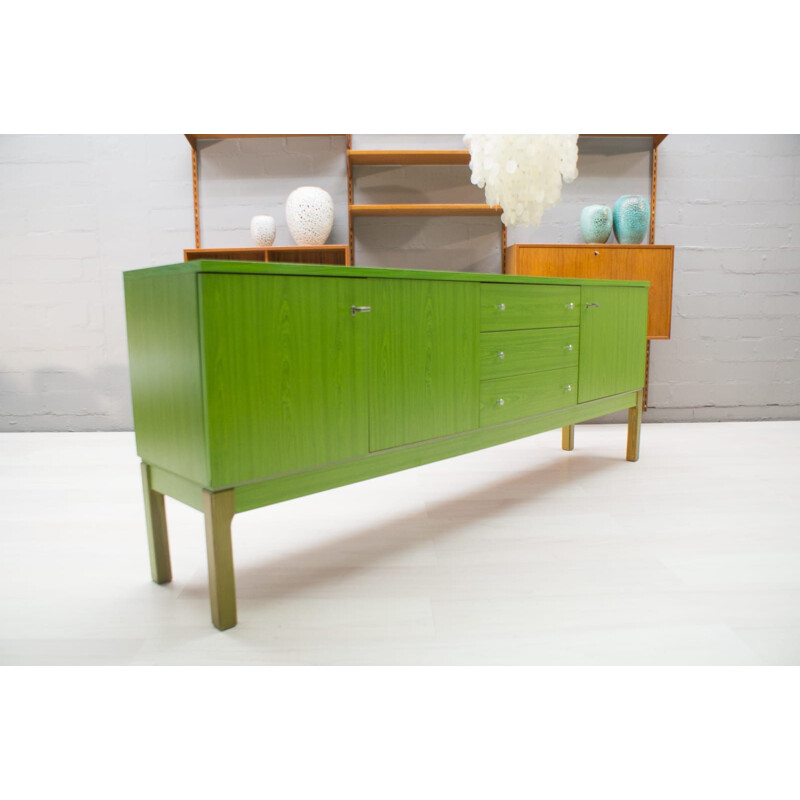 Vintage Green Sideboard by Palette Möbelwerk, 1970s