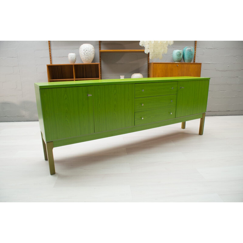 Vintage Green Sideboard by Palette Möbelwerk, 1970s