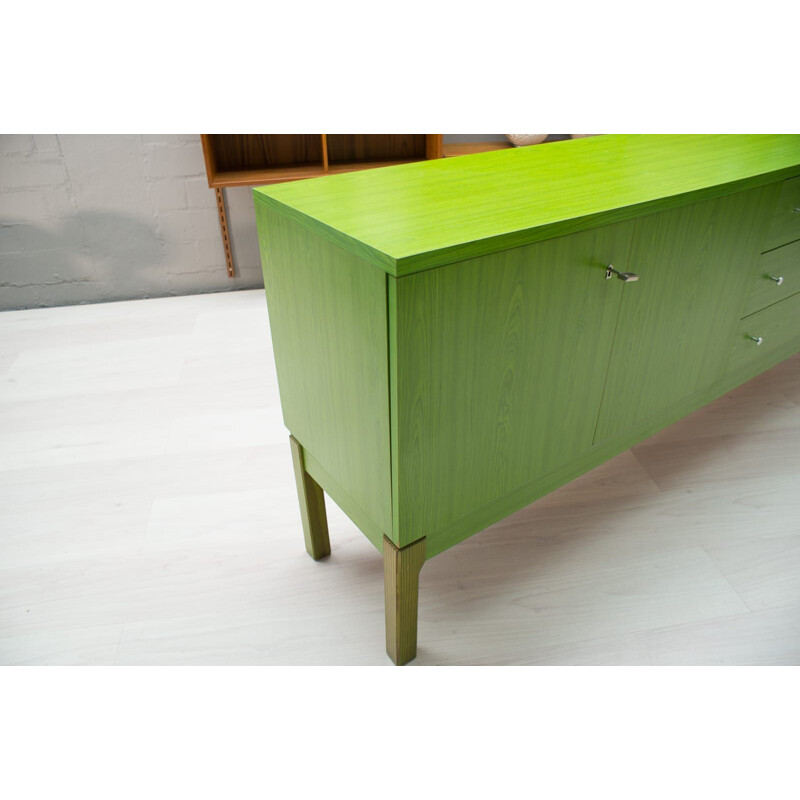 Vintage Green Sideboard by Palette Möbelwerk, 1970s