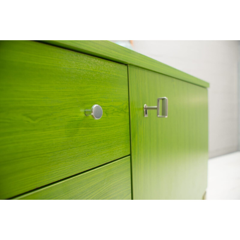 Vintage Green Sideboard by Palette Möbelwerk, 1970s