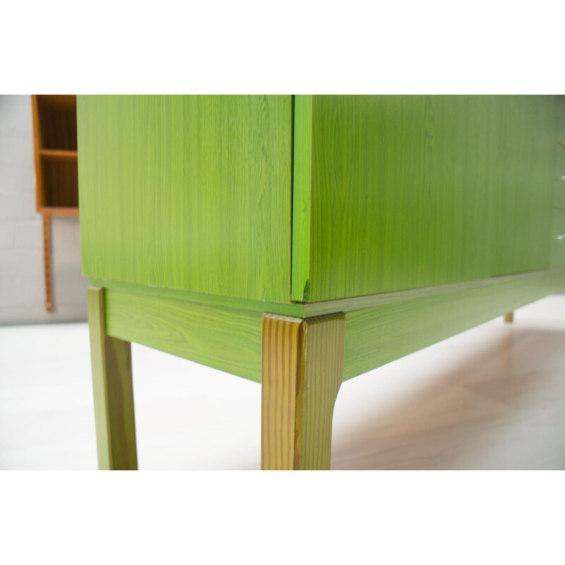 Vintage Green Sideboard by Palette Möbelwerk, 1970s