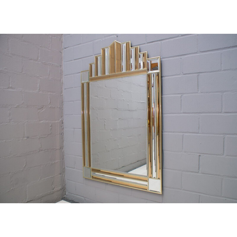 Irregular Golden Brass Mirror -  UK