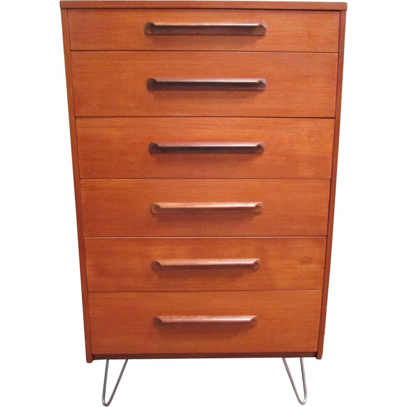 Vintage teak chest of drawers by G Plan, 1960s