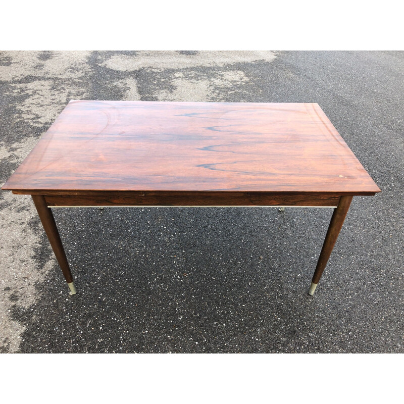 Vintage extendible table made of rosewood 1970