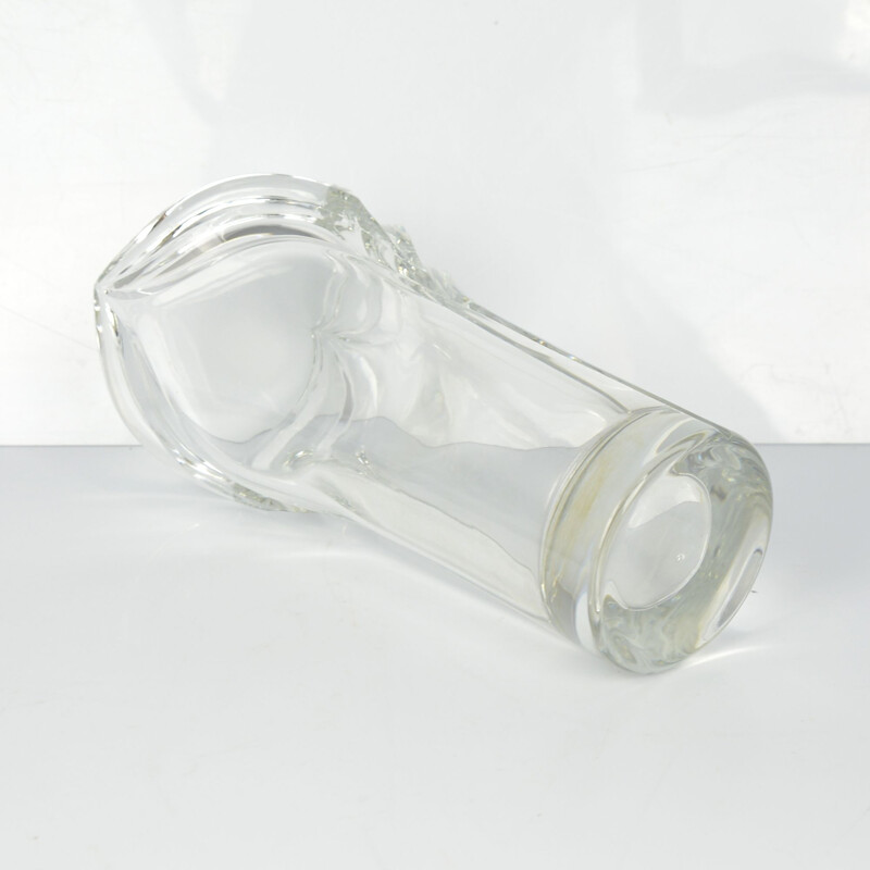 Vintage Baccarat Crystal Vase, France 1970