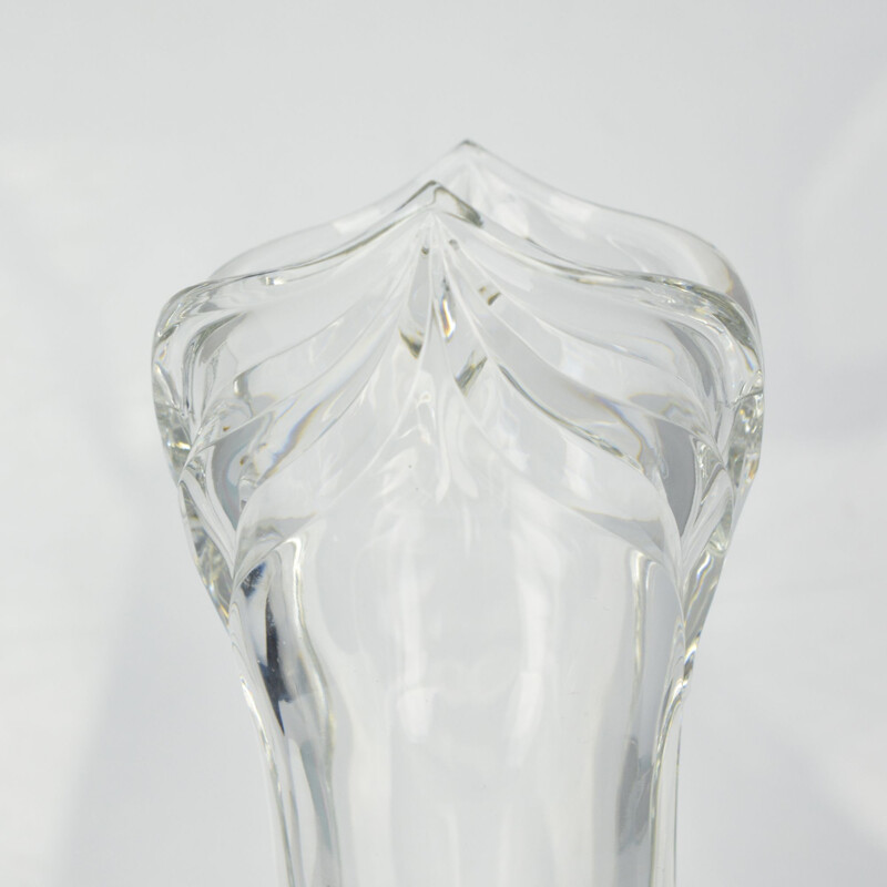 Vintage Baccarat Crystal Vase, France 1970