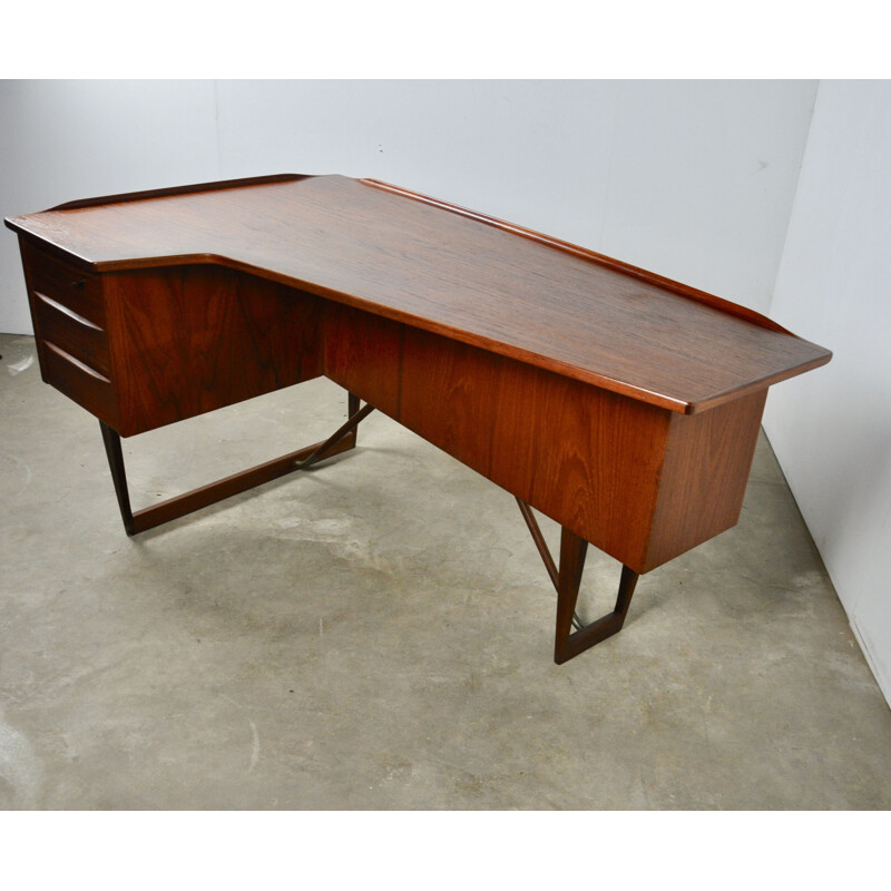 Boomerang vintage desk by Peter Løvig Nielsen for Løvig, 1950s