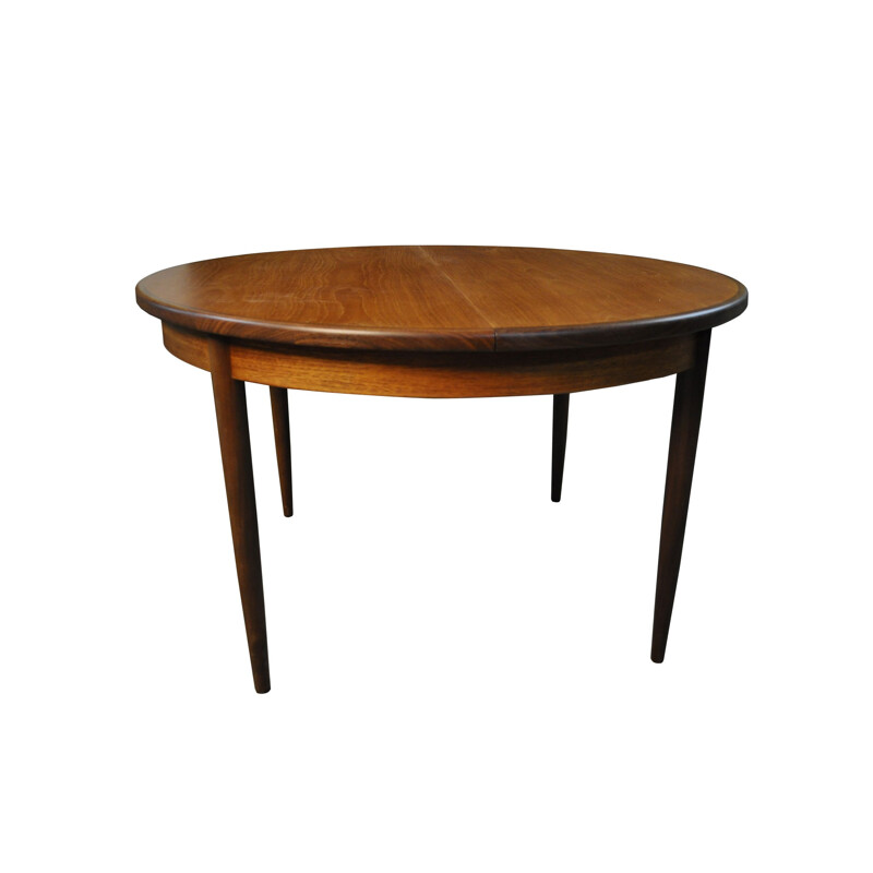 Round teak vintage table by G-Plan, 1960s
