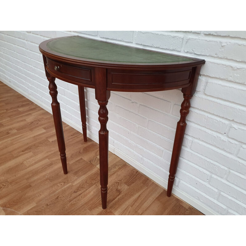 Vintage side table with drawer in mahogany, Denmark 1980