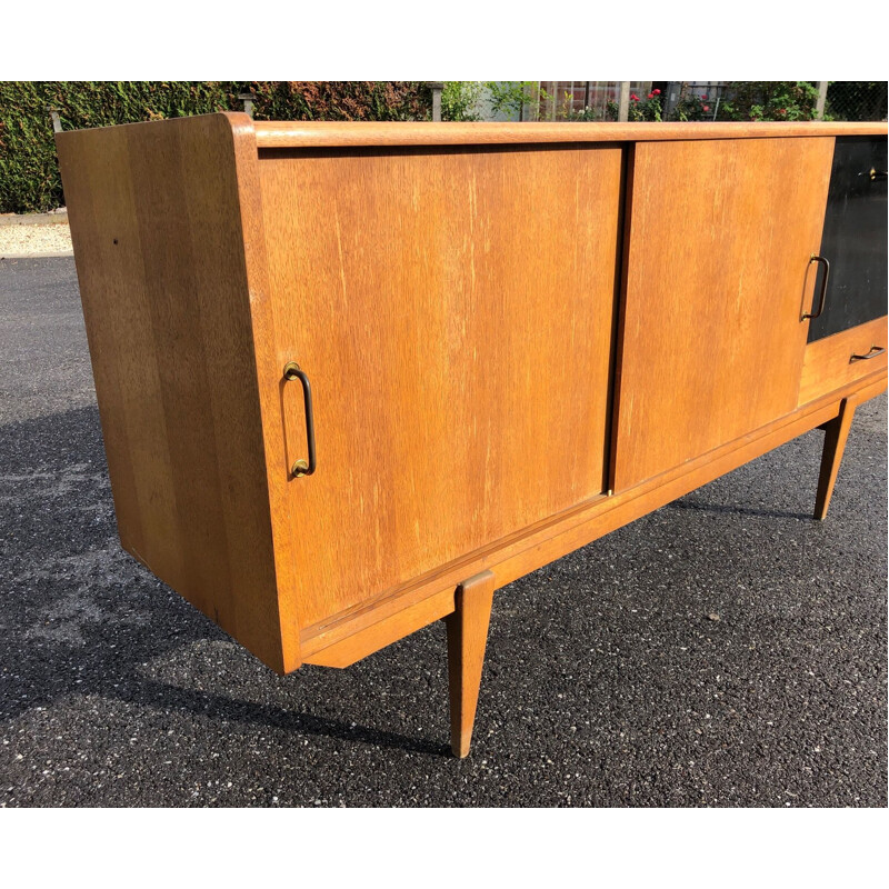 Oak vintage sideboard by Charles Ramos, 1950s