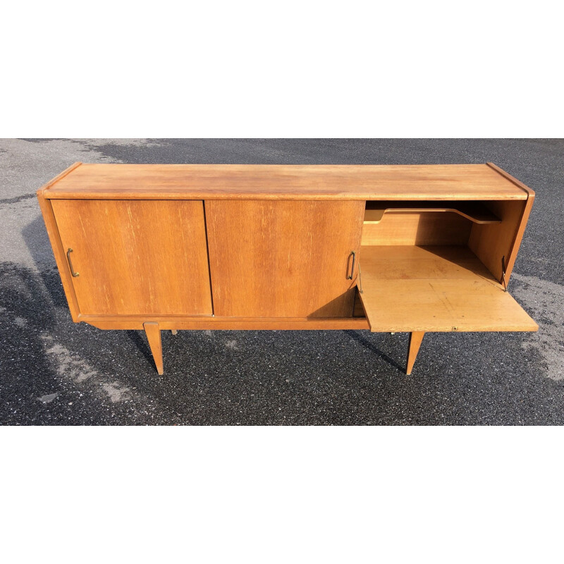 Oak vintage sideboard by Charles Ramos, 1950s