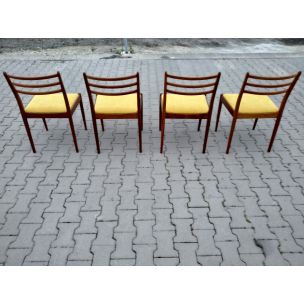 Set of 4 vintage dining chairs G-Plan by Victor Wilkins, 1960s