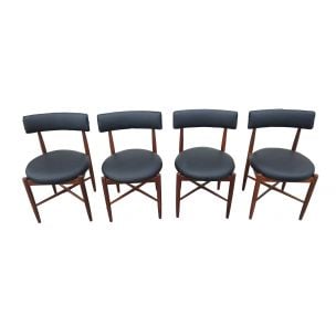 Teak vintage dining chairs for G-Plan by Kofod Larsen, 1960s