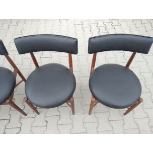 Teak vintage dining chairs for G-Plan by Kofod Larsen, 1960s