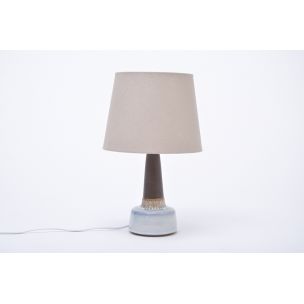 Vintage stoneware table lamp model 1080 by Einar Johansen for Søholm, 1960s