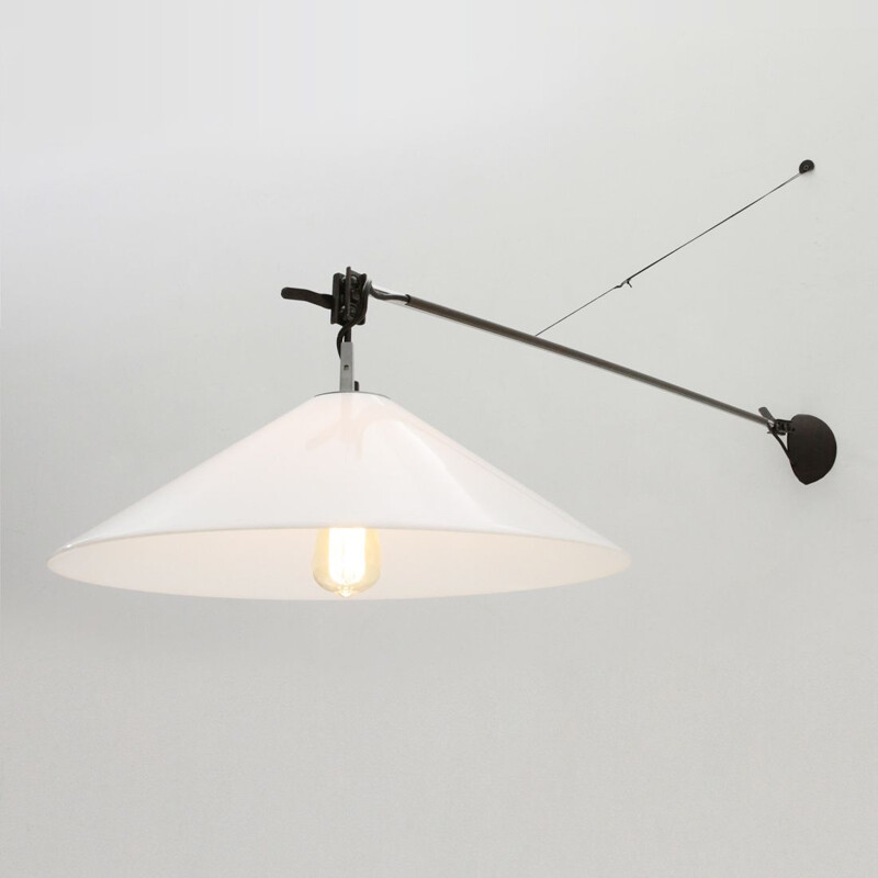 Vintage wall lamp by Enzo Mari for Artemide, 1970s