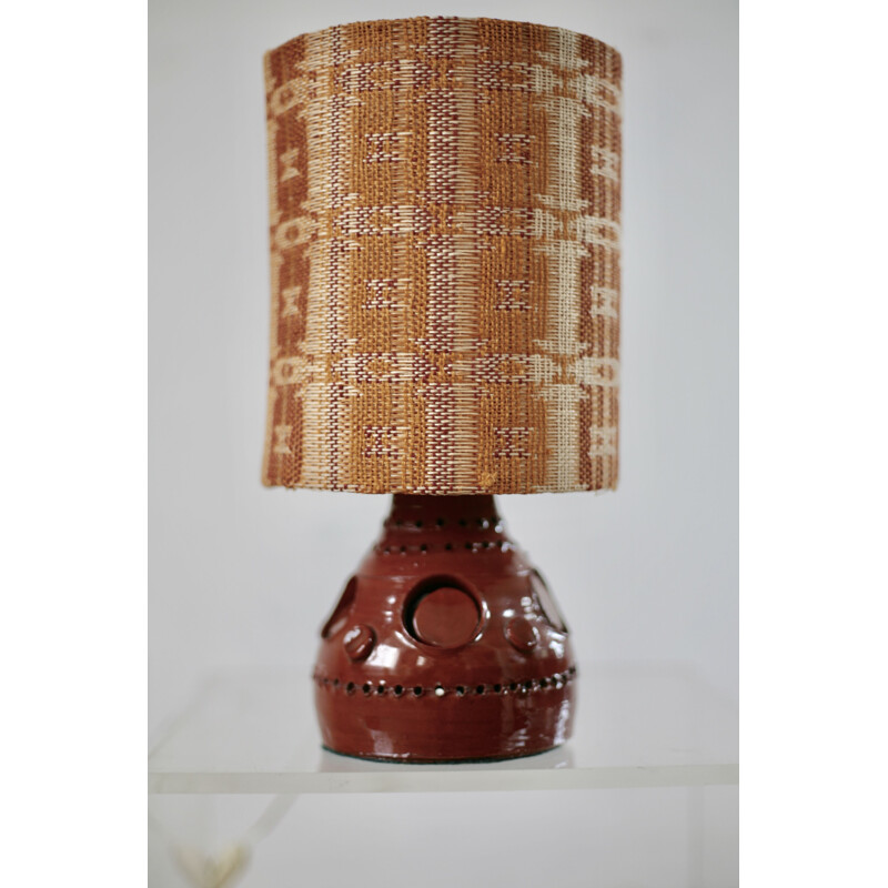 Vintage lamp by Georges Pelletier, ceramics, 1960