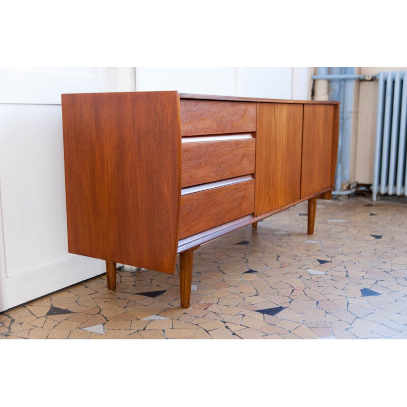 Vintage Scandinavian teak enfilade by Nathan 1960