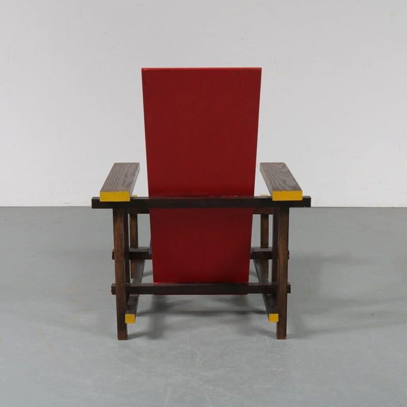 Rietveld chair manufactured in the Netherlands 1970s