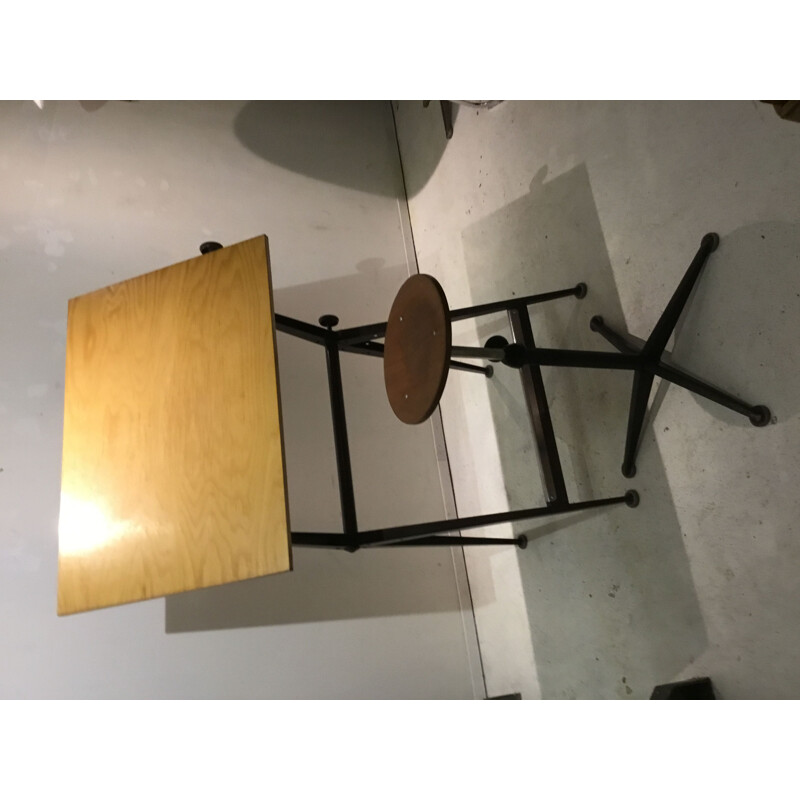 Vintage drawing Table by Friso Kramer for Ahrend de Cirkel, 1960