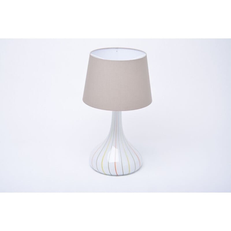 Vintage danish table lamp by Holmegaard, 1960s