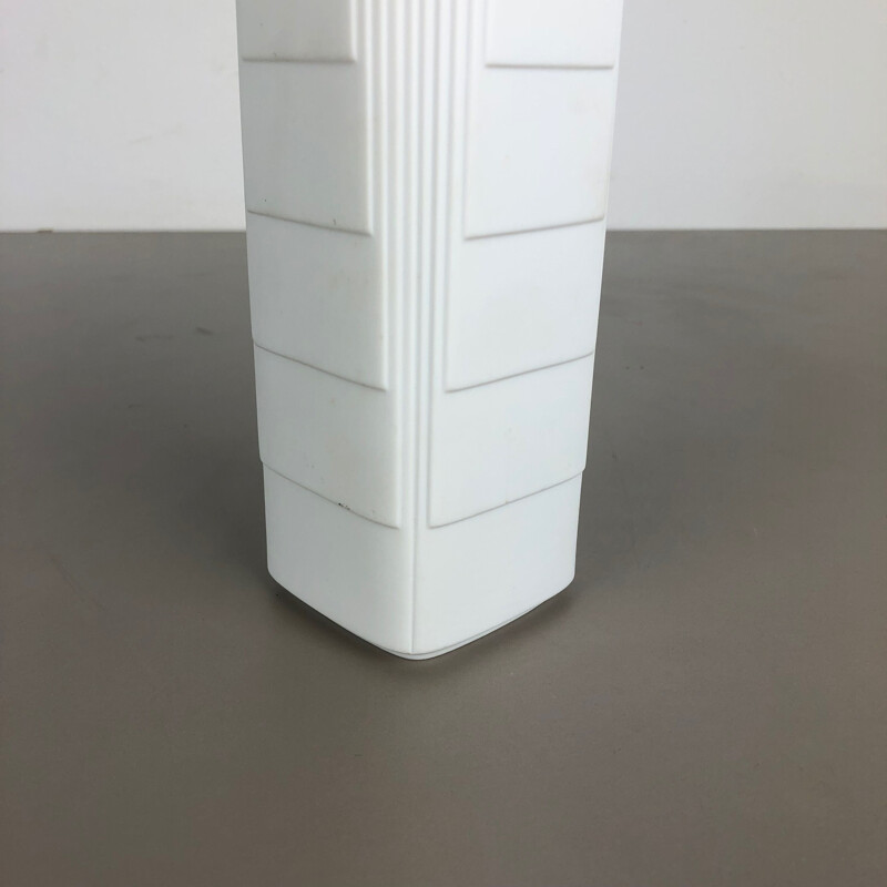 Jarrón de porcelana Op Art vintage de Christa Galtz para Rosenthal, Alemania 1970