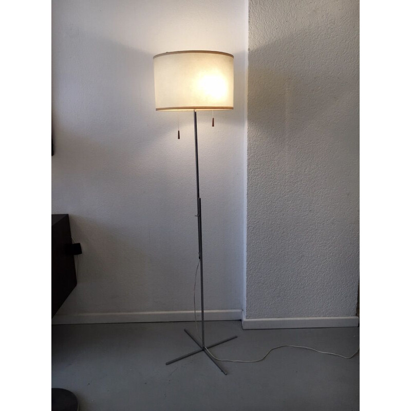 Vintage lamp floor adjustable by Hans Eichenberger, Switzerland 1960s