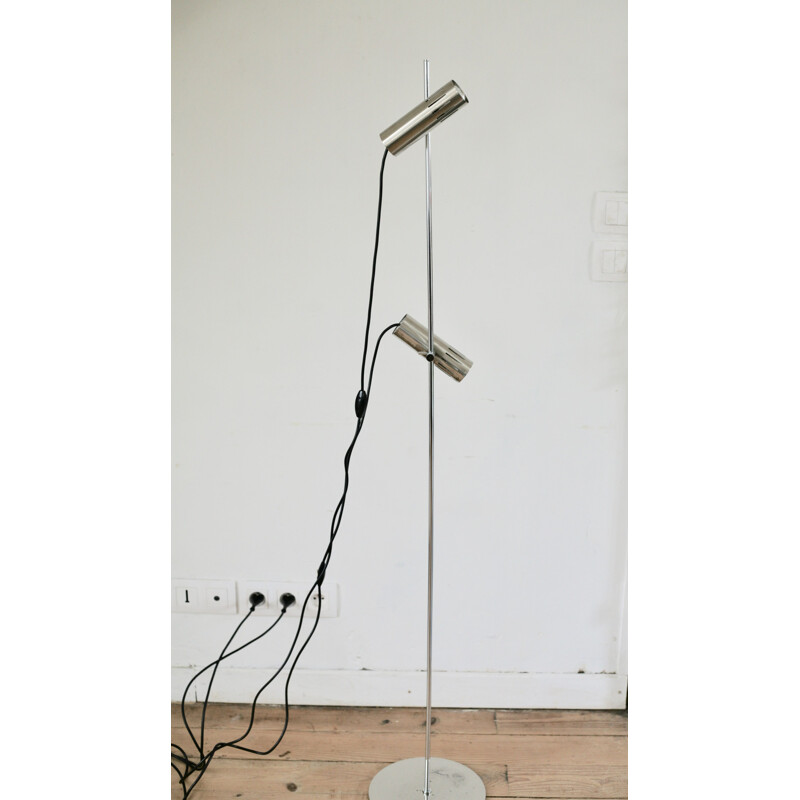 Vintage floor lamp by Alain Richard for Disderot, France 1960