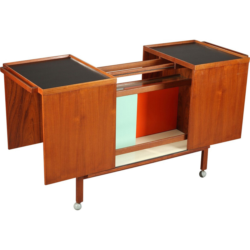 Vantinge Mobelindustri bar cart, Niels Erik G. JENSEN - 1960s