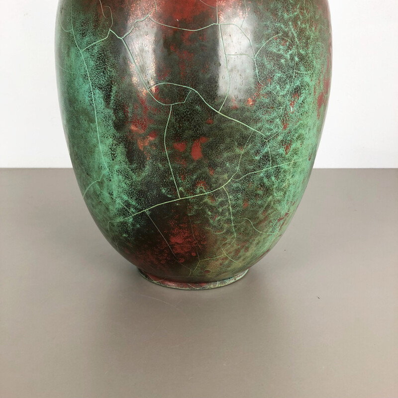Grande vaso de cerâmica de Richard Uhlemeyer, Hanover Alemanha, 1940