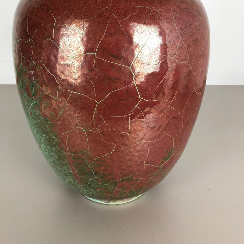 Grande vaso de cerâmica de Richard Uhlemeyer, Hanover Alemanha, 1940