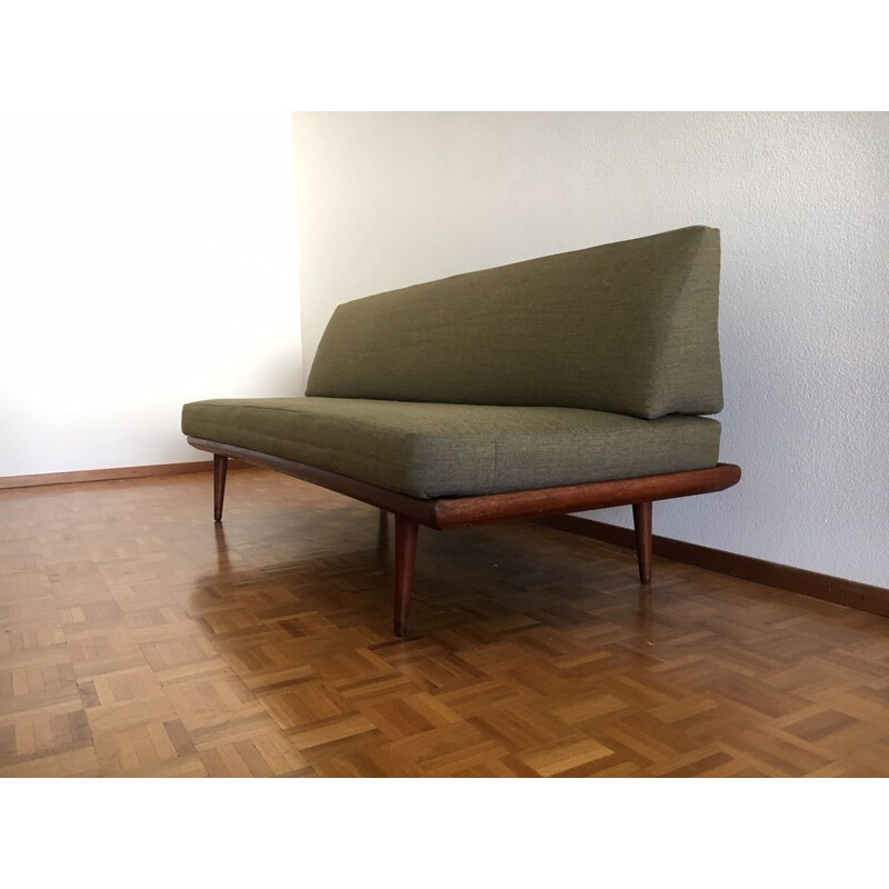 Vintage sofa Peter Hvidt & Orla Mølgaard Nielsen Daybed Teck 1960