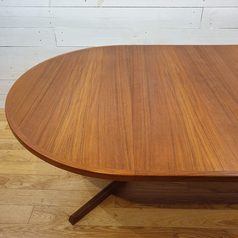 Table à repas vintage en teck par Niels O. Moller pour Gudme Mobelfabrik, 1960