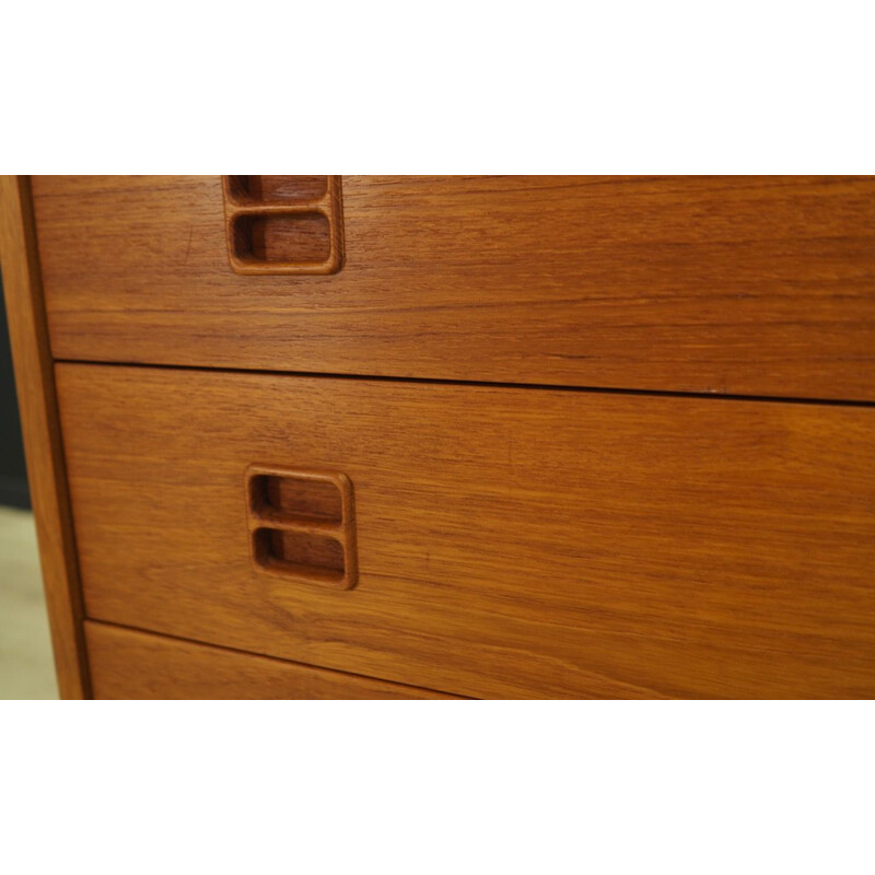 Teak vintage chest of drawers, 1970s