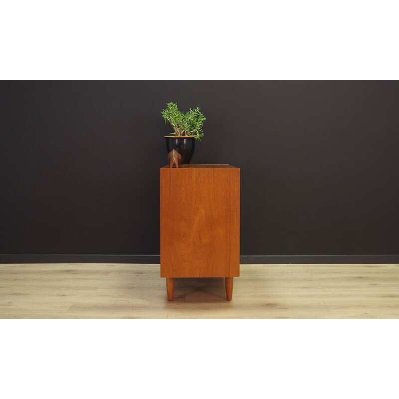 Teak vintage chest of drawers, 1970s