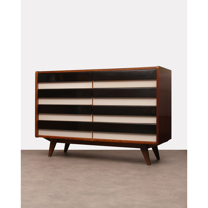Vintage tainted wooden chest of drawersby Jiri Jiroutek, 1960