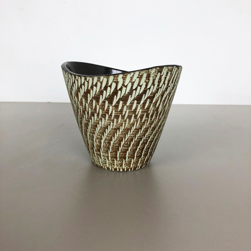 Vase vintage en céramique originale par Dômmler et Breiden, Allemagne, 1950