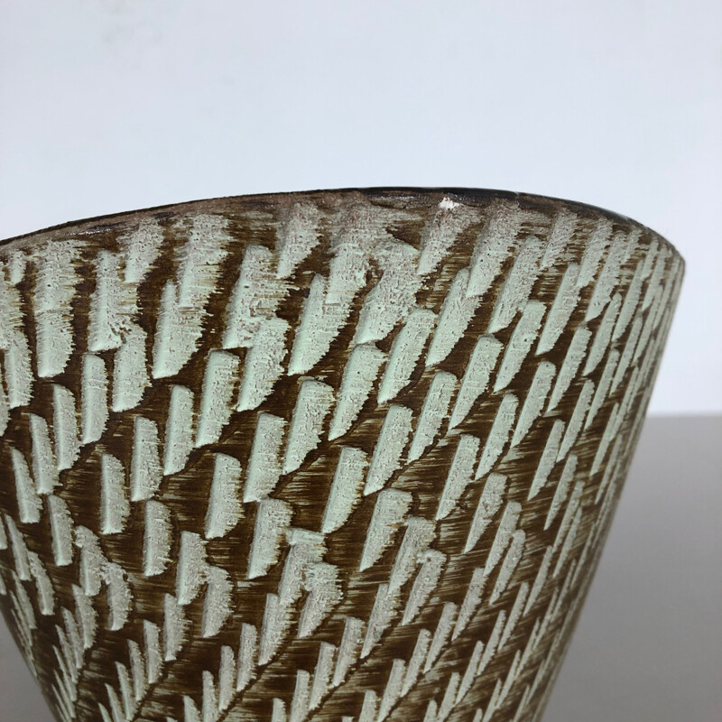 Vase vintage en céramique originale par Dômmler et Breiden, Allemagne, 1950