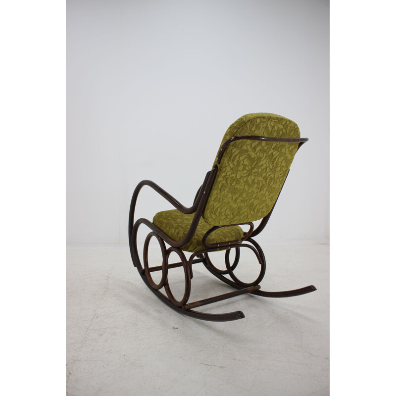 Vintage Bentwood Rocking Chair by Ton, 1960s