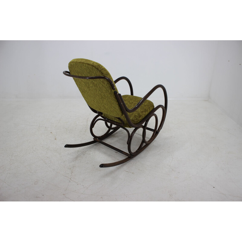 Vintage Bentwood Rocking Chair by Ton, 1960s