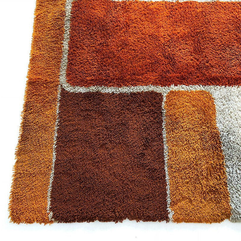 Vintage Colorful Rug by Desso, Netherlands 1970s