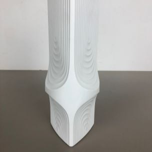 Vintage German porcelain vase by Ak Kaiser, Germany 1970