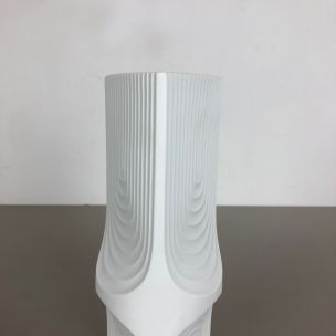Vintage German porcelain vase by Ak Kaiser, Germany 1970