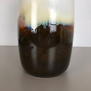 Vaso de cerâmica Vintage 284-47 por Scheurich, Alemanha 1970