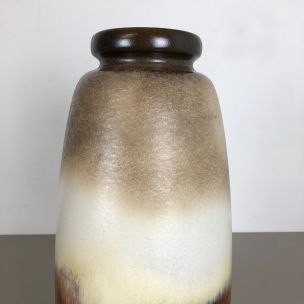 Jarrón de cerámica vintage 284-47 de Scheurich, Alemania 1970