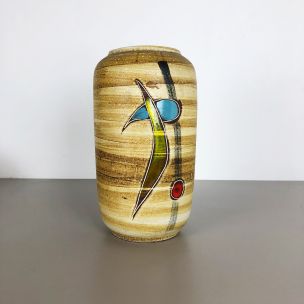 Vintage Vase Mehrfarbig 546-40 von Scheurich, 1960