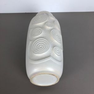 Vase vintage en céramique par Bay Ceramics, Allemagne 1960