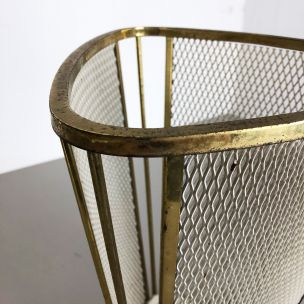 Vintage Umbrella Stand in Brass, France 1960s